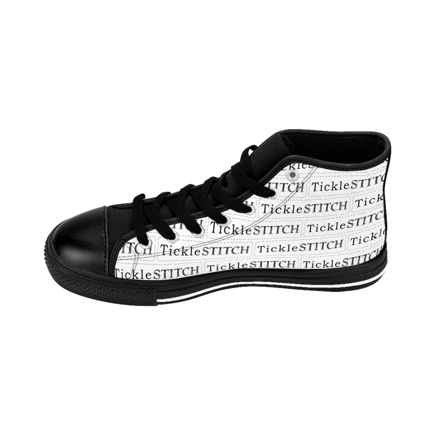 Tickle Stitch Logo Footwear – "Walk the Fun Way!". Women's Classic Sneakers