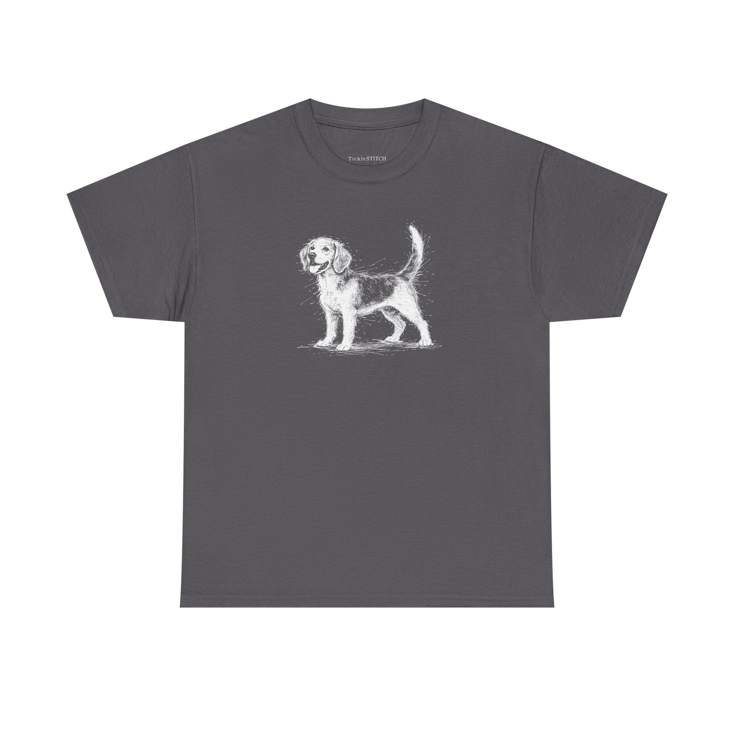 Beagle Sketch Art Shirt for Dog Lovers - Hound Dog Tee Gift