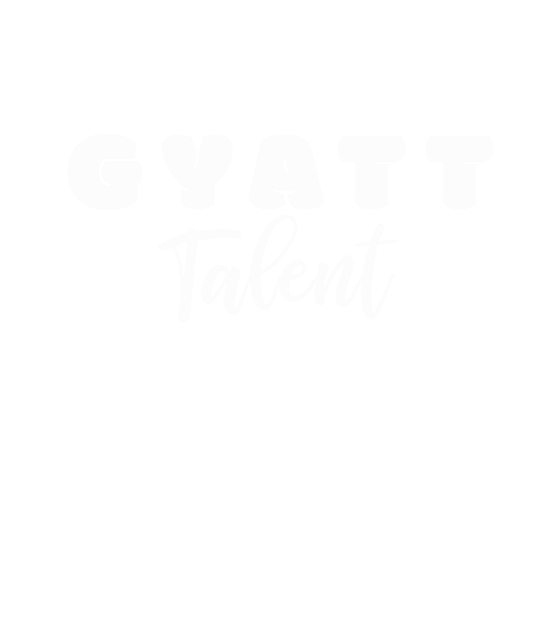 a black and white photo with the words gyatt talent