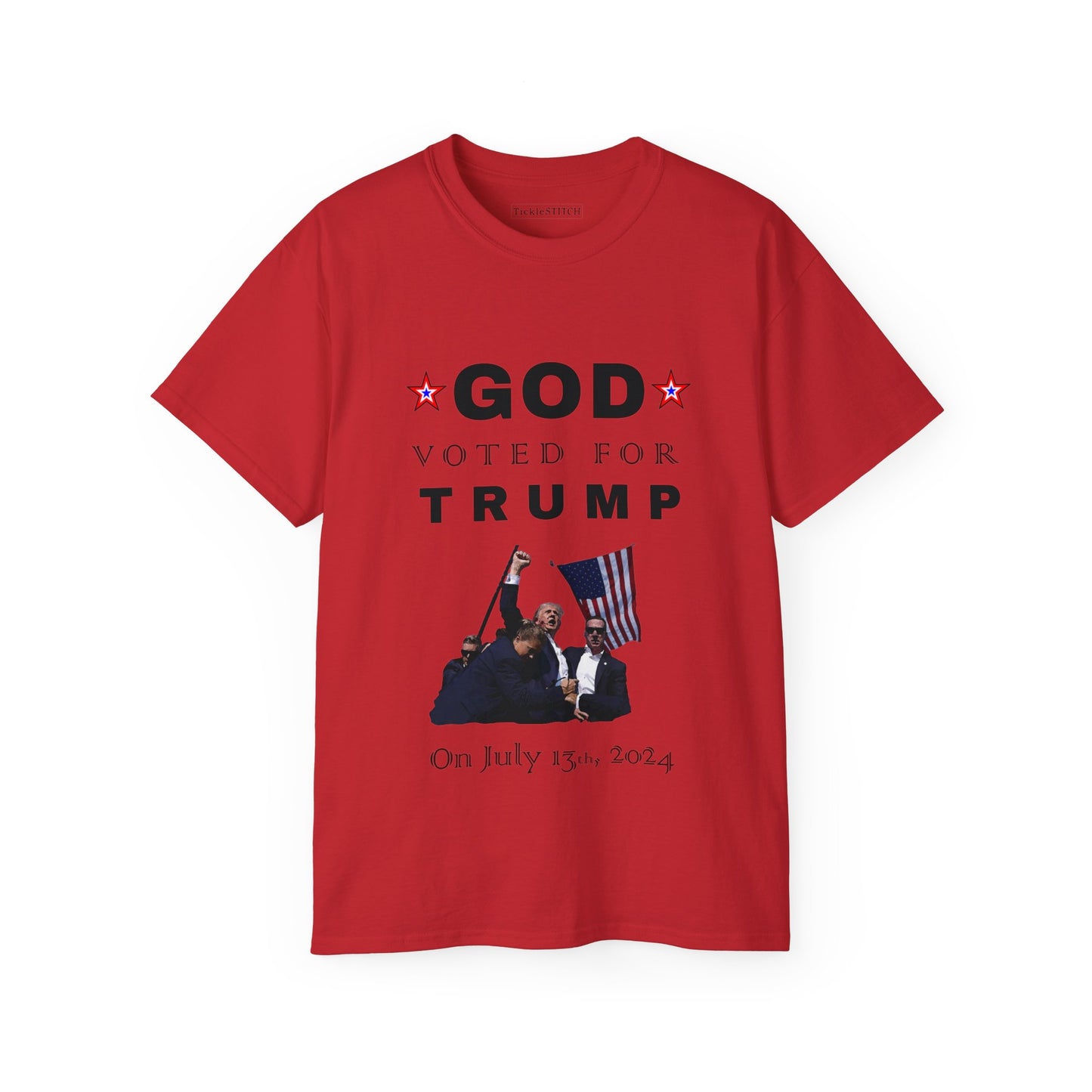 God Voted for Trump on July 13th, FIST, Trump Shirt, Trump 2024