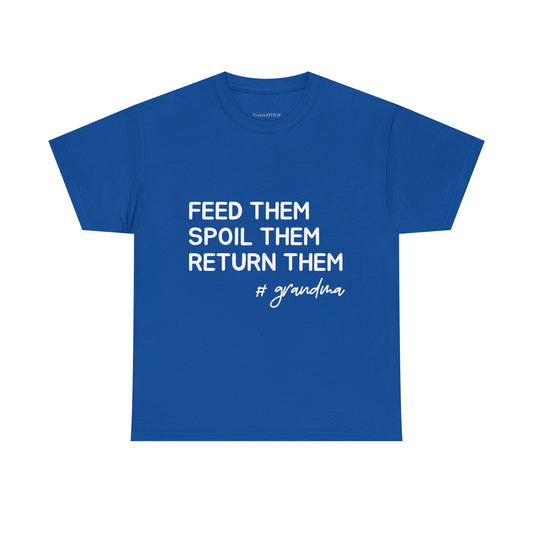 Feed Them, Spoil Them, Return Them, #Grandma Funny Grandparent Humor