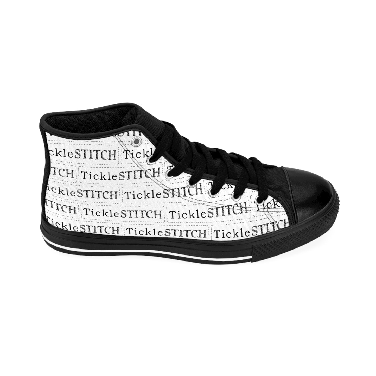 Tickle Stitch Logo Footwear – "Walk the Fun Way!". Women's Classic Sneakers