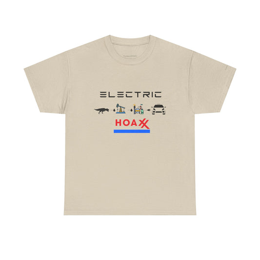 Anti-Electric Vehicle Hoax Skeptic Fossil Fuel Loyalty T-Shirt