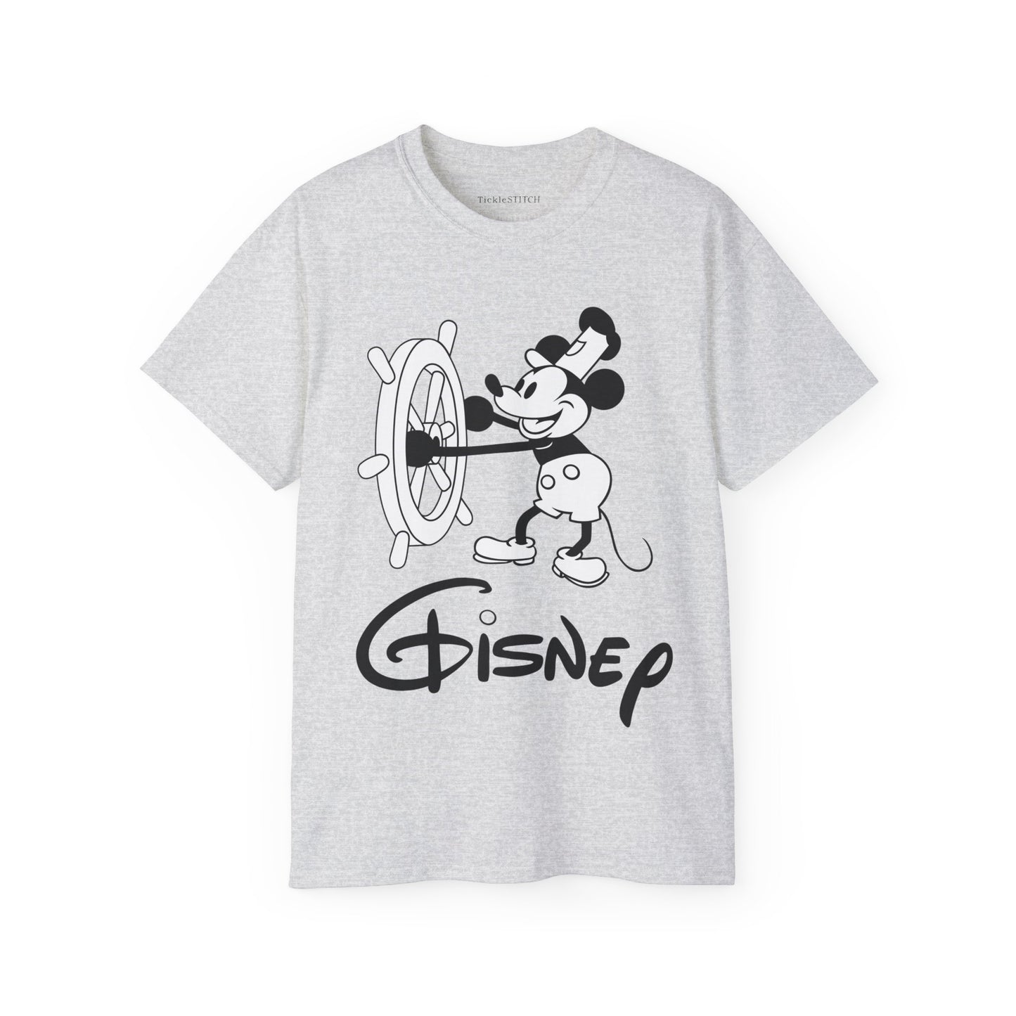 GISNEP Mouse Funny Humorous Sarcastic Mocking Unisex Cotton Funny T-shirt