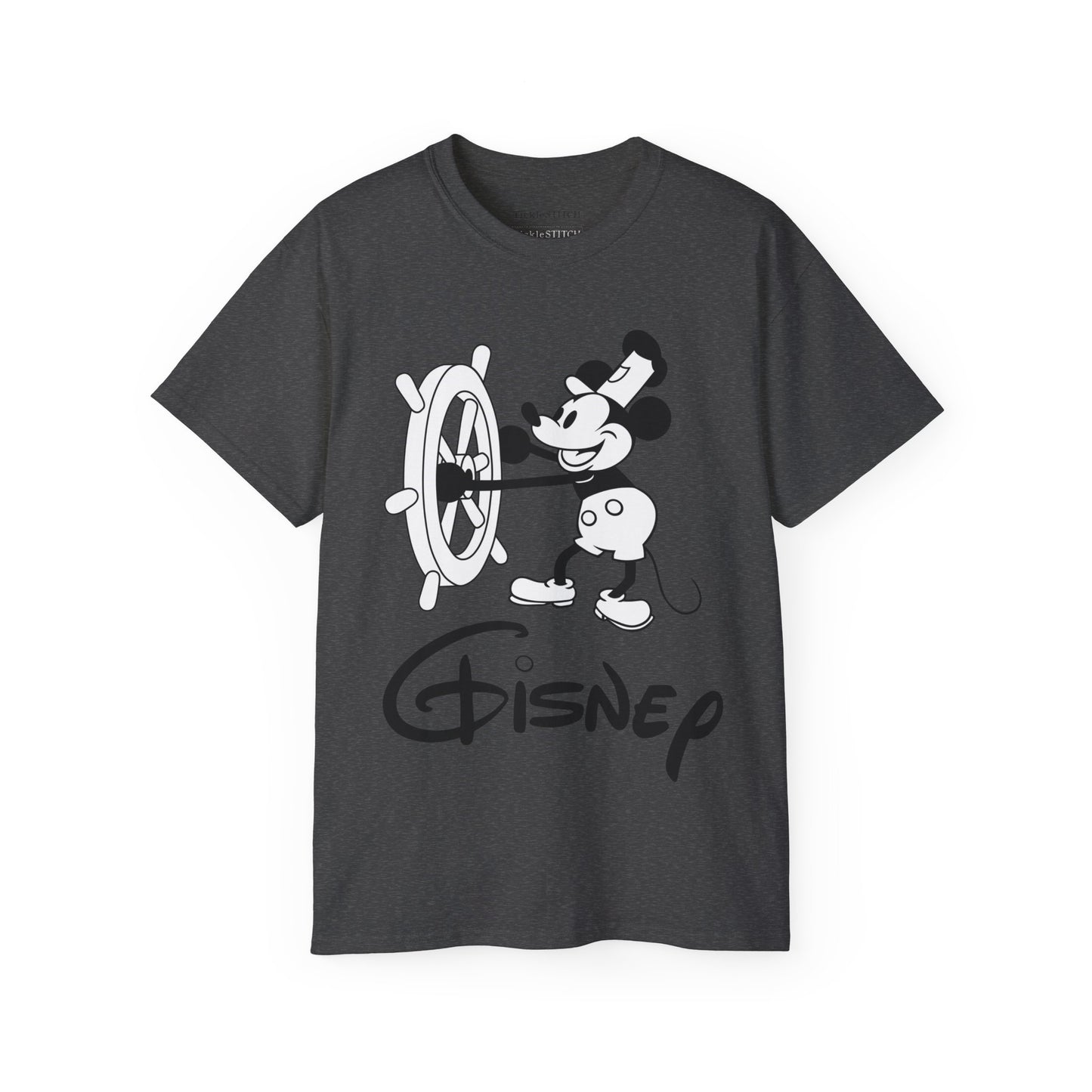 GISNEP Mouse Funny Humorous Sarcastic Mocking Unisex Cotton Funny T-shirt