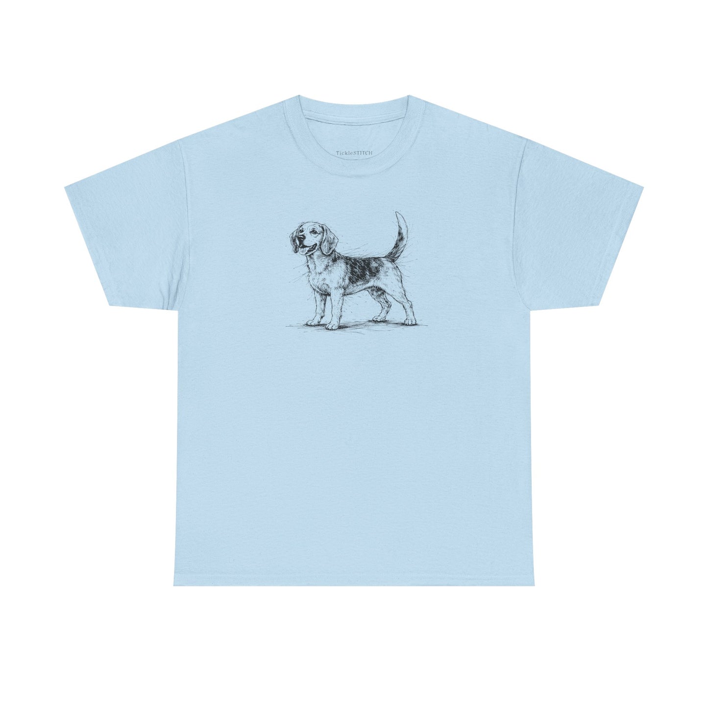 Beagle Sketch Art Shirt for Dog Lovers - Hound Dog Tee Gift