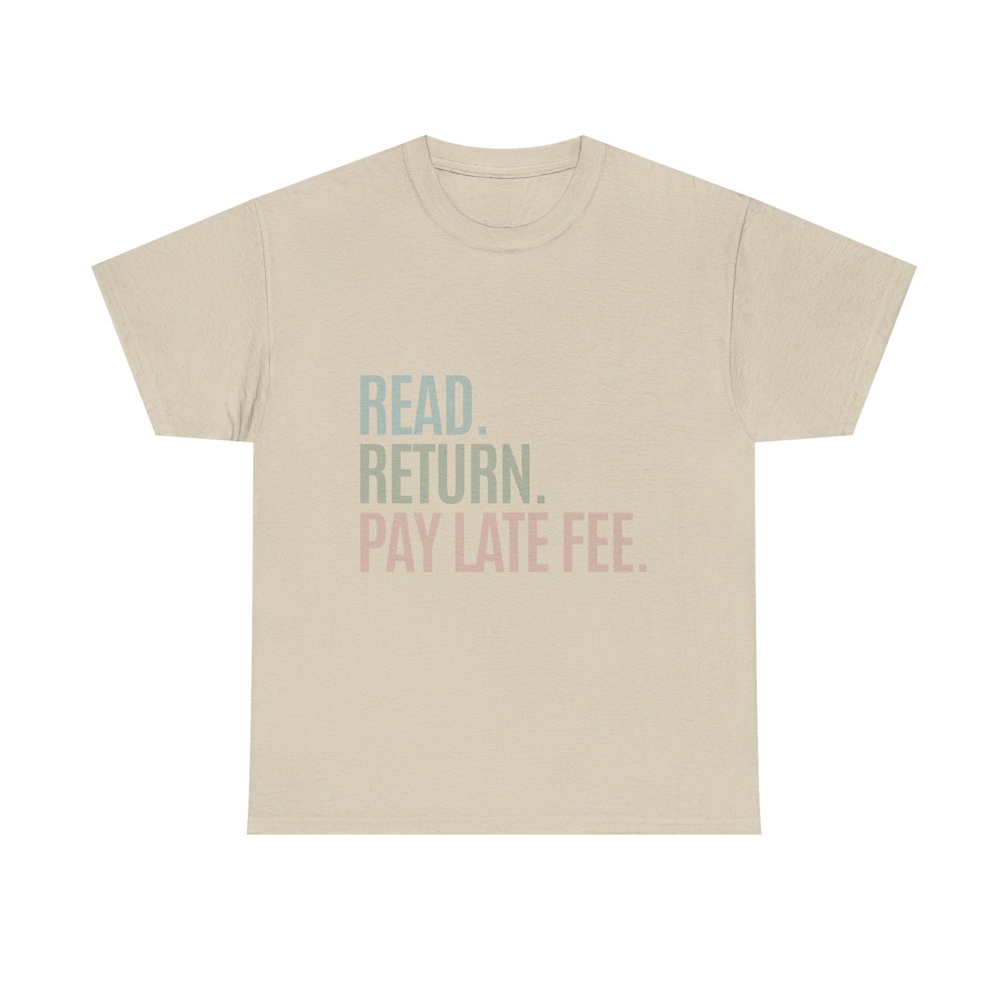 Read Return Pay Late Fee Library Humor Book Lover Problems
