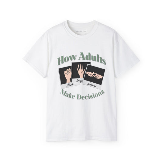 Rock Paper Scissoring Tee: Adult NSFW Humor, Lesbian & Gay Pride Gift