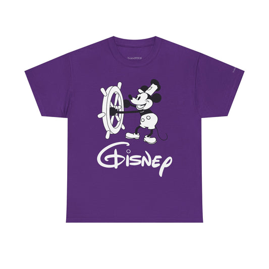 Gisnep Gisney Disnep Parody Tee. Dyslexic Theme Park Logo Humor Shirt.