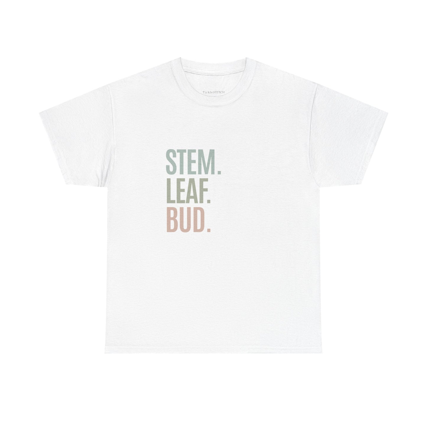 Stem. Leaf. Bud. Plant Anatomy Botanical Structure Green Thumb Tee