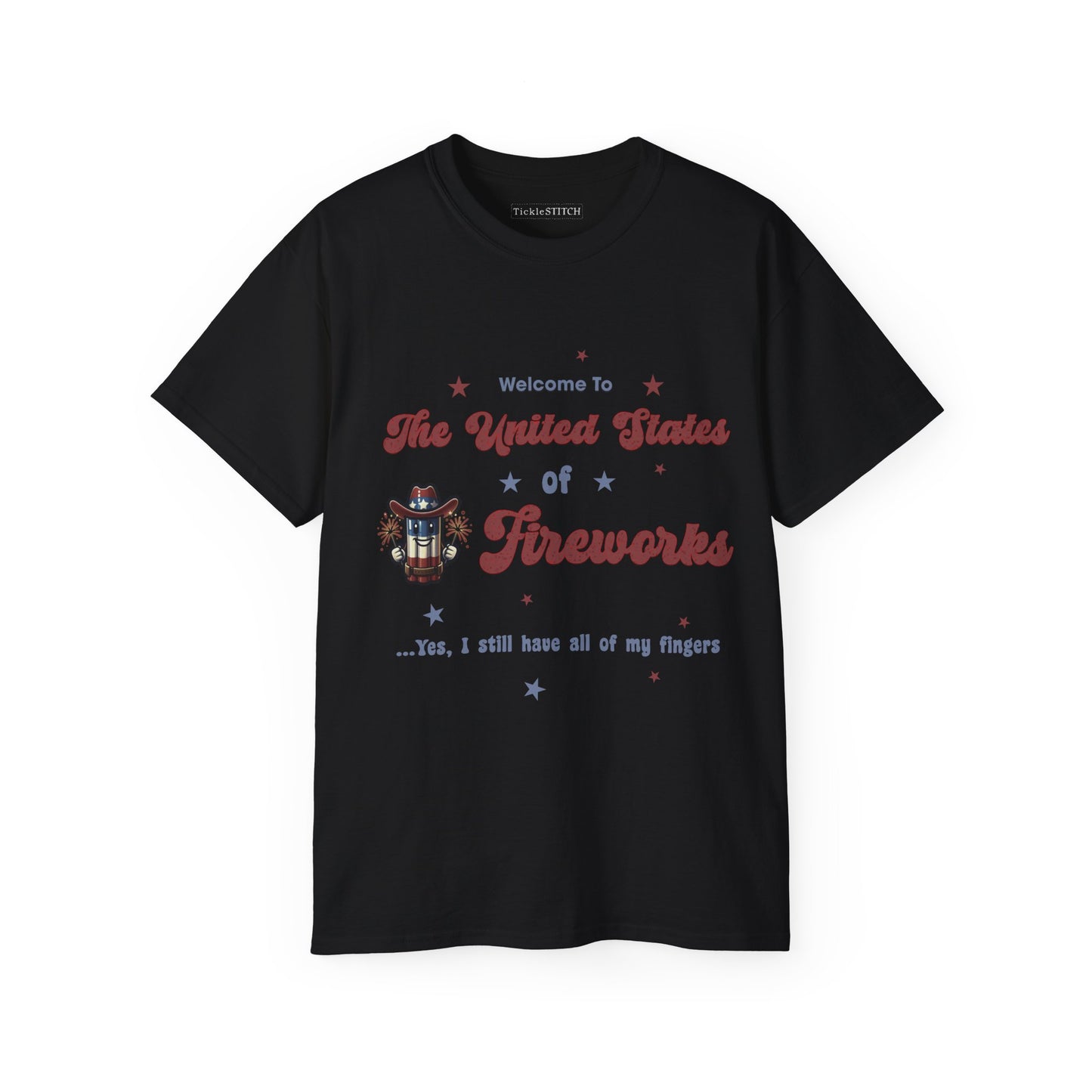 USA Independence Day Fireworks Shirt – Patriotic July 4th Apparel