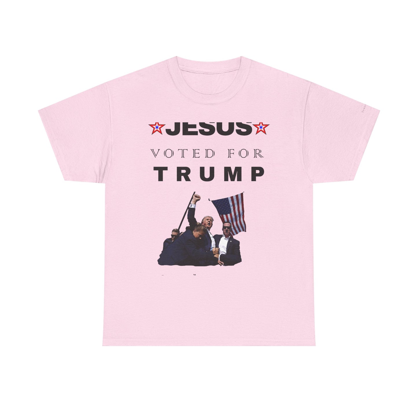 Jesus Voted Trump July 13th MAGA Supporter Christian Conservative T-Sh