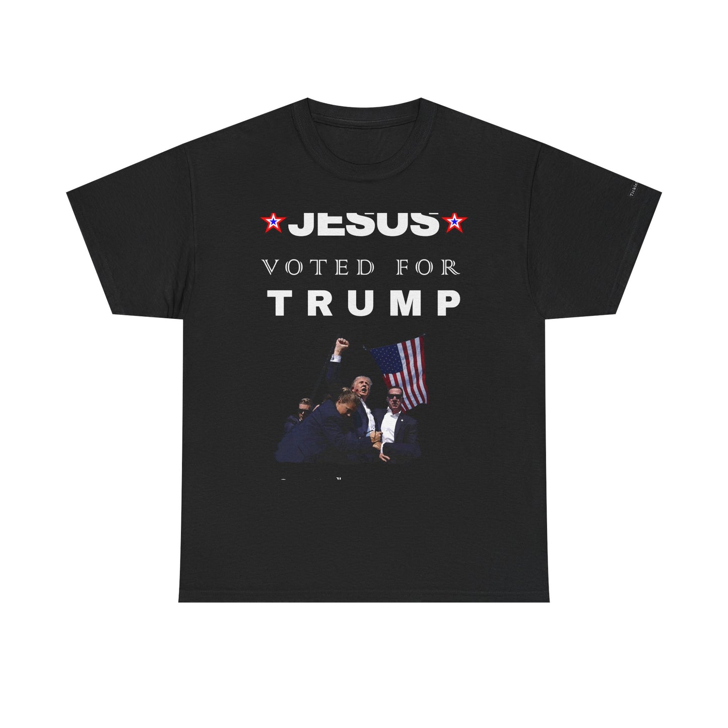 Jesus Voted Trump July 13th MAGA Supporter Christian Conservative T-Sh