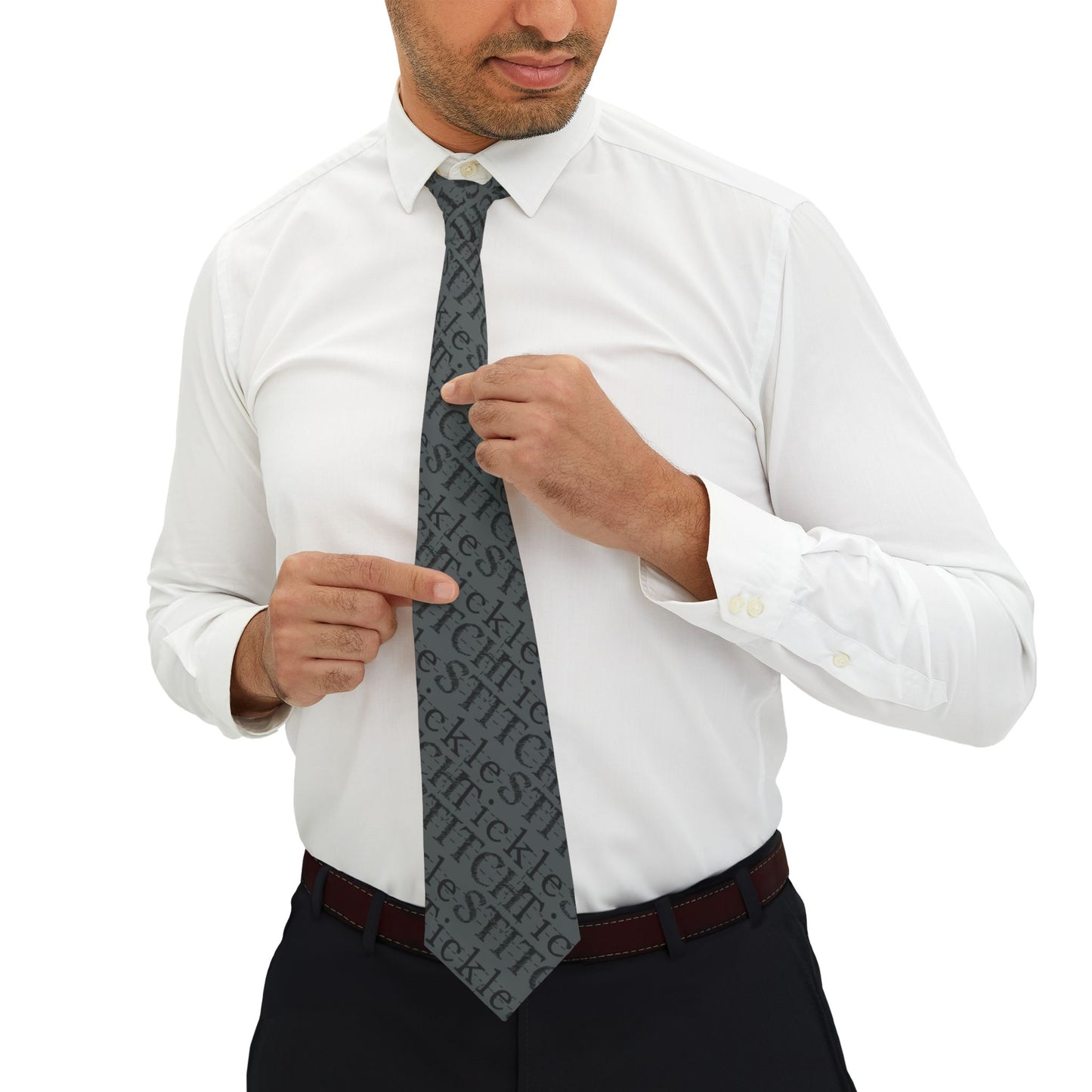 Tickle Stitch Ties – "Tie Up the Comedy!" - Necktie