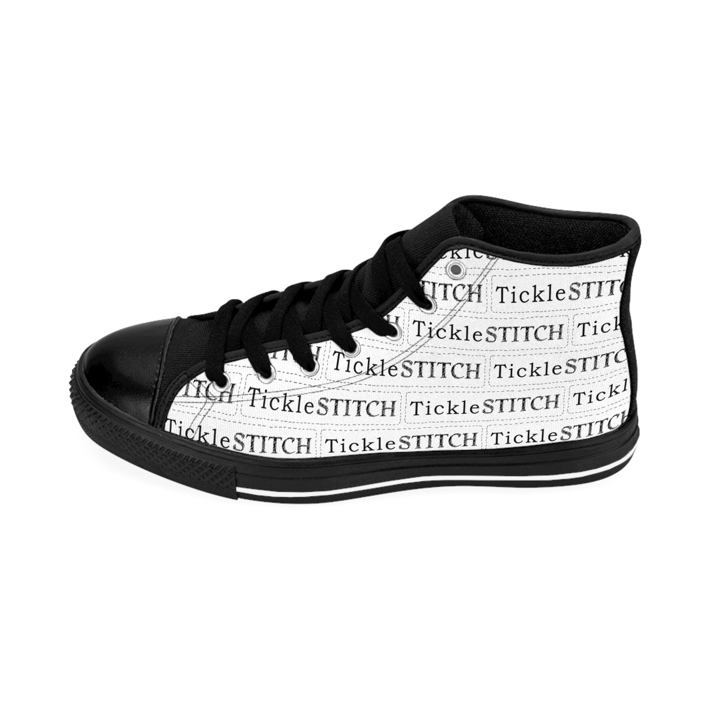 Tickle Stitch Logo Footwear – "Walk the Fun Way!". Women's Classic Sneakers