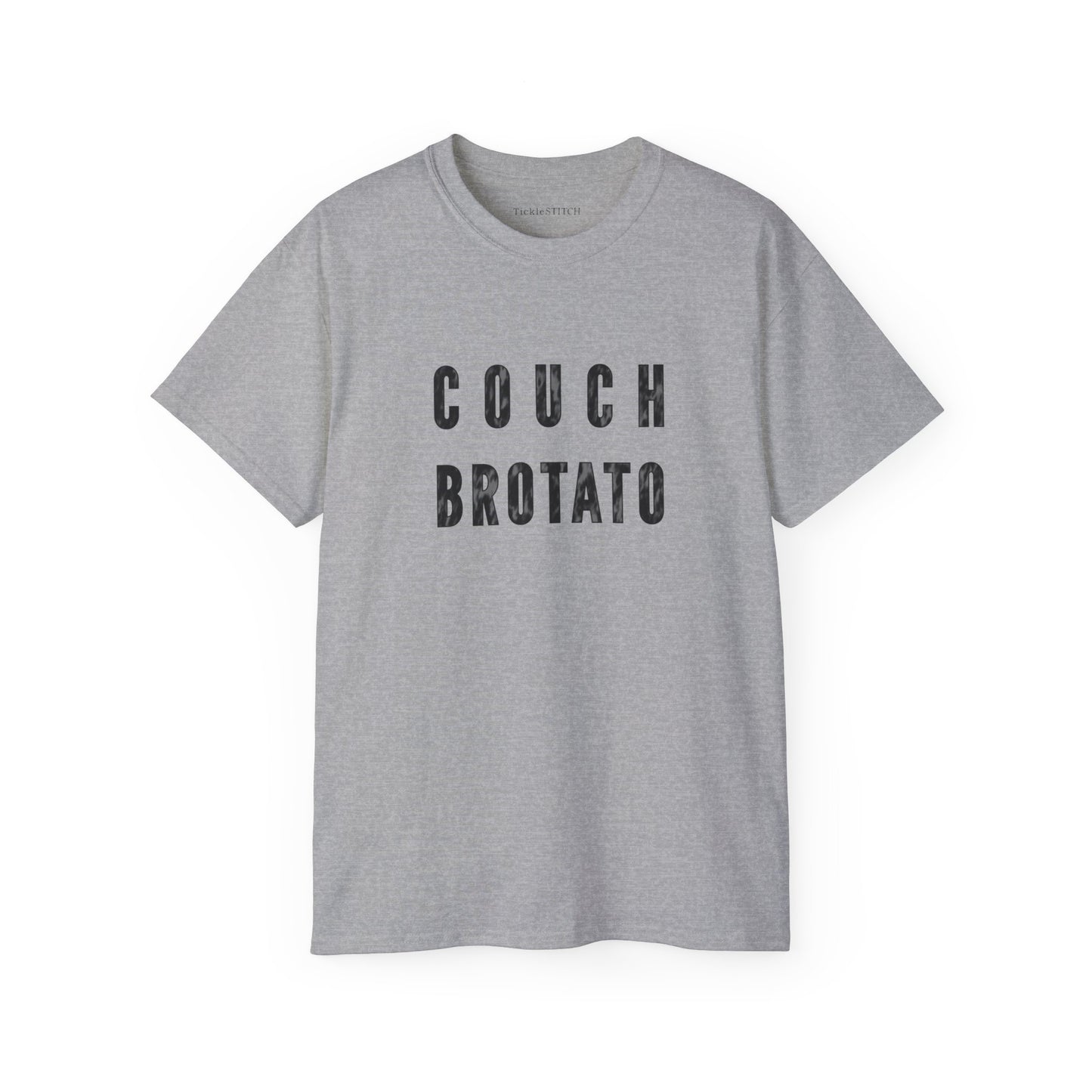 Couch Brotato Cotton Unisex Funny T-Shirt