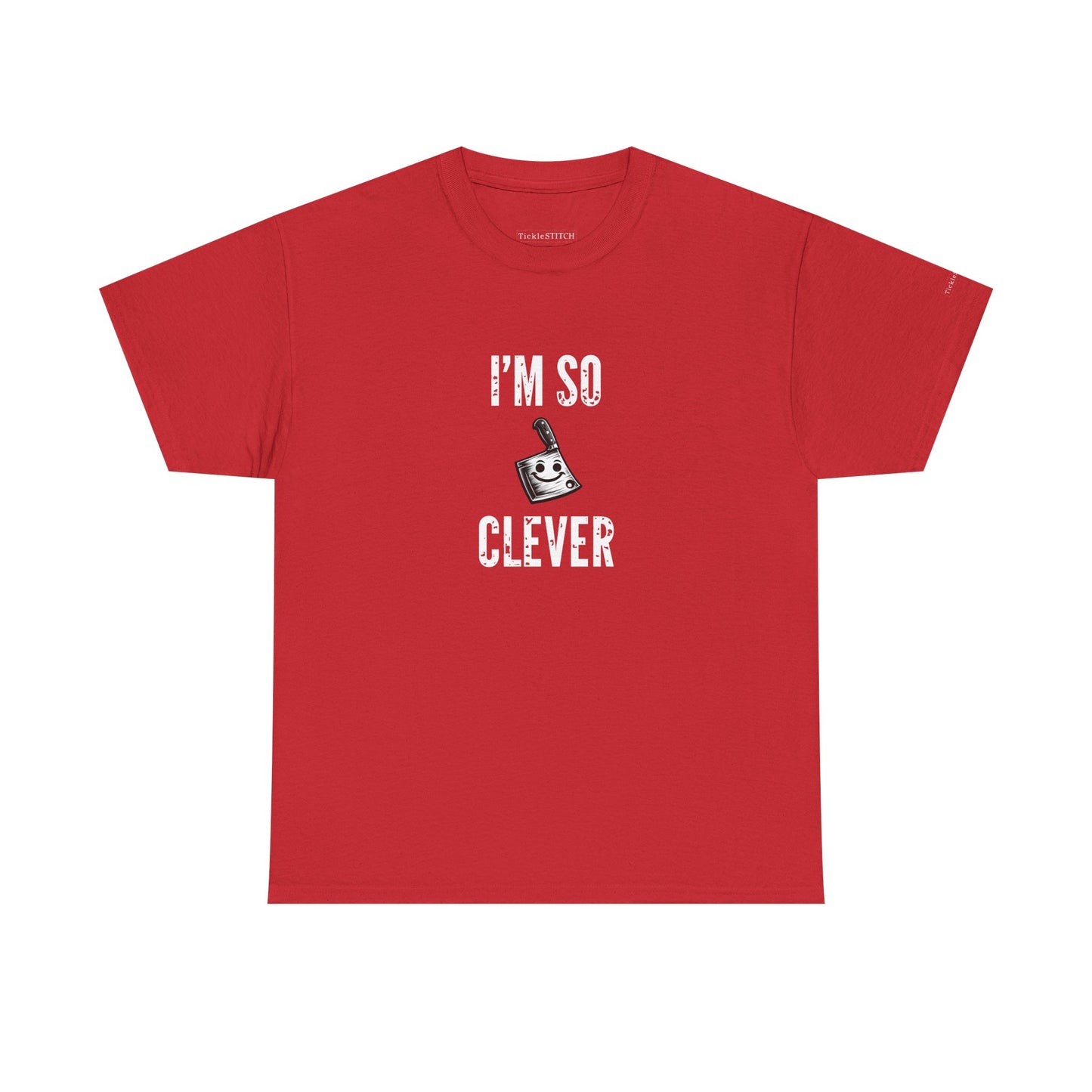 I'm So Clever Cleaver Butcher Knife Humor Cooking Chef Kitchen Gift