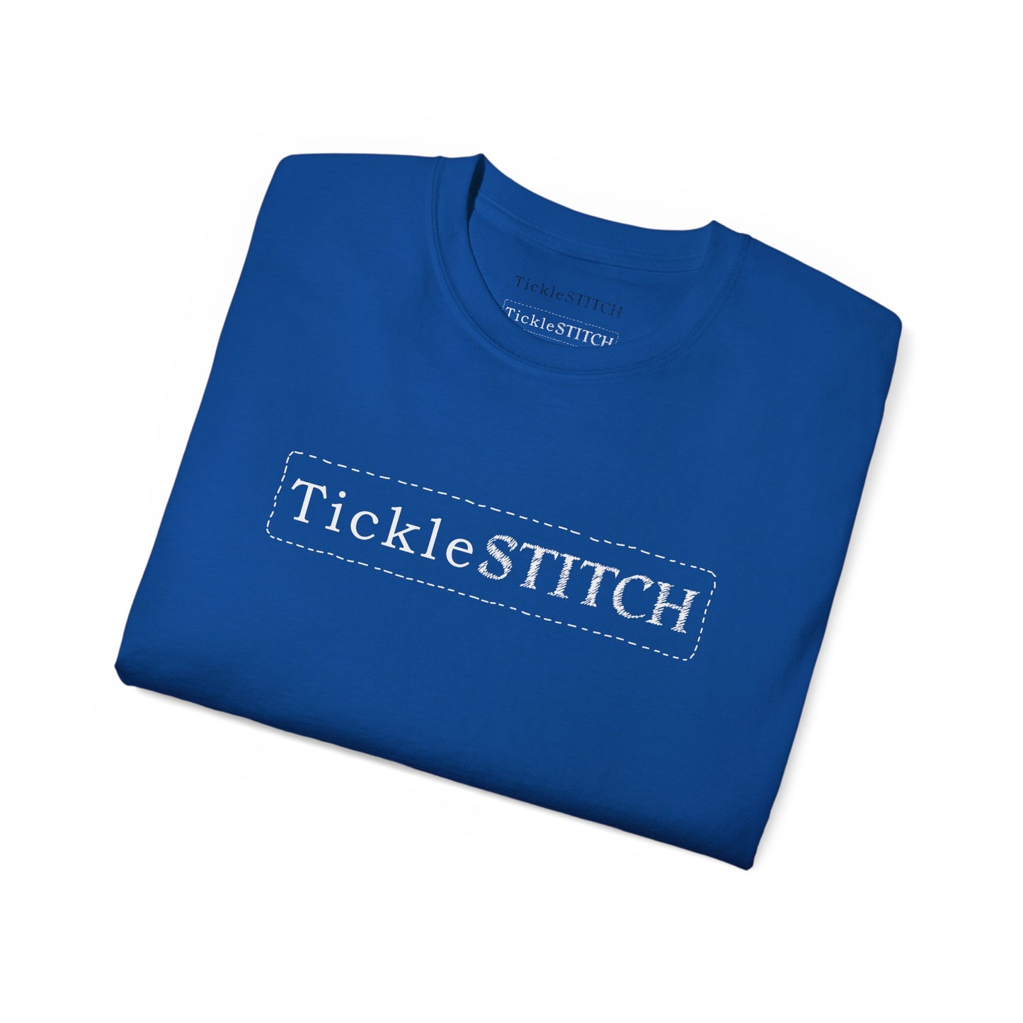 Tickle Stitch Logo Unisex Cotton T-Shirt