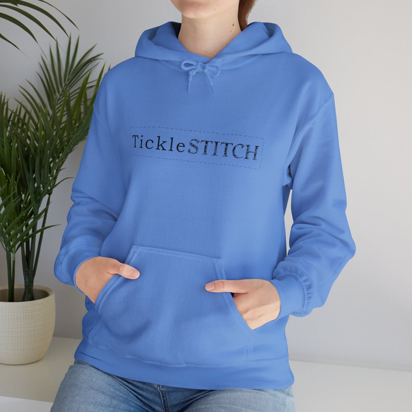 Tickle Stitch Hoodies – "Hood Up, Humor On!" Unisex Heavy Blend™ Hooded Sweatshirt