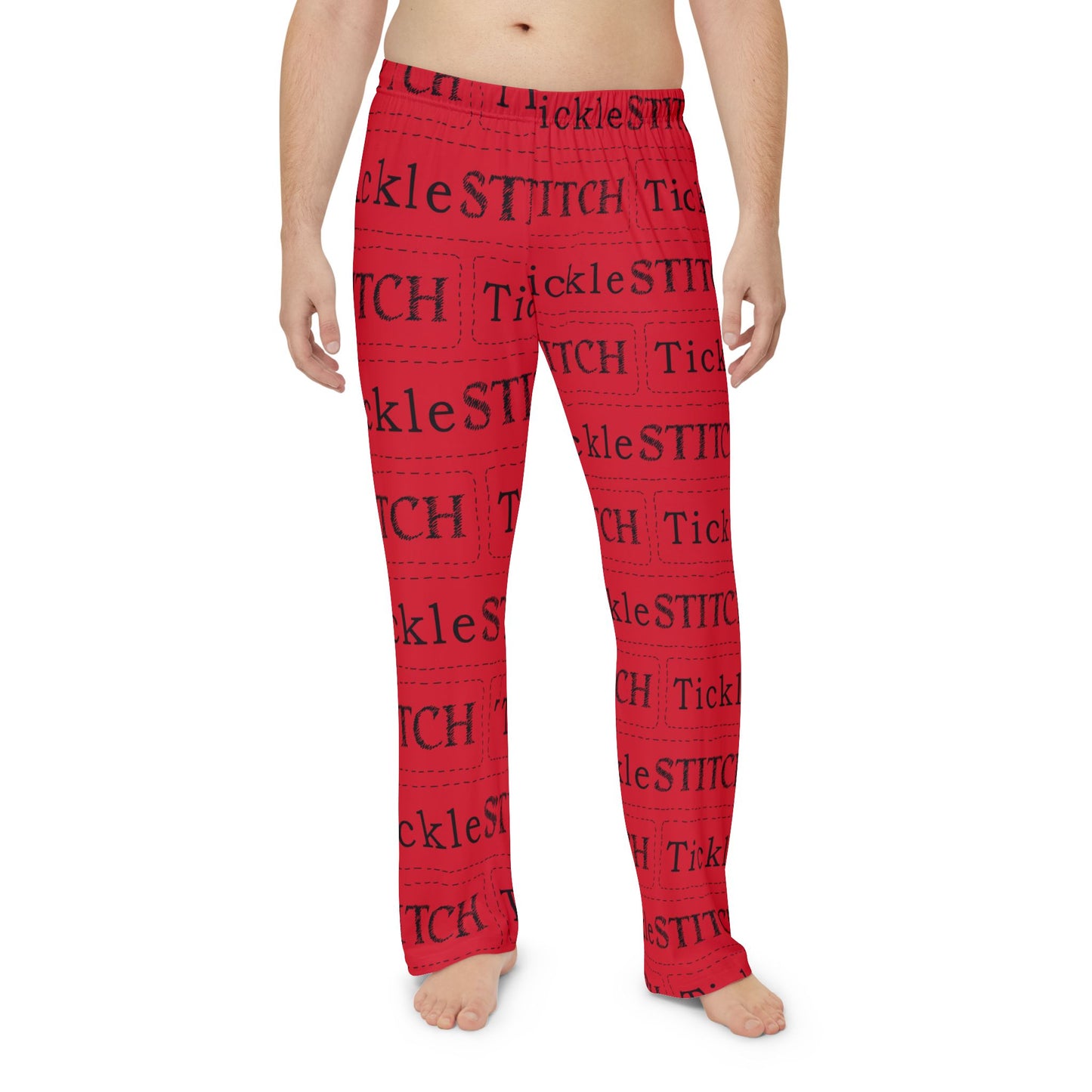 Tickle Stitch Sleepwear. Men's Pajama Pants (AOP)