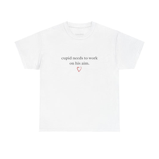 Hilarious Cupid Archery Fail Single Dating Mistake Valentine's Day Tee