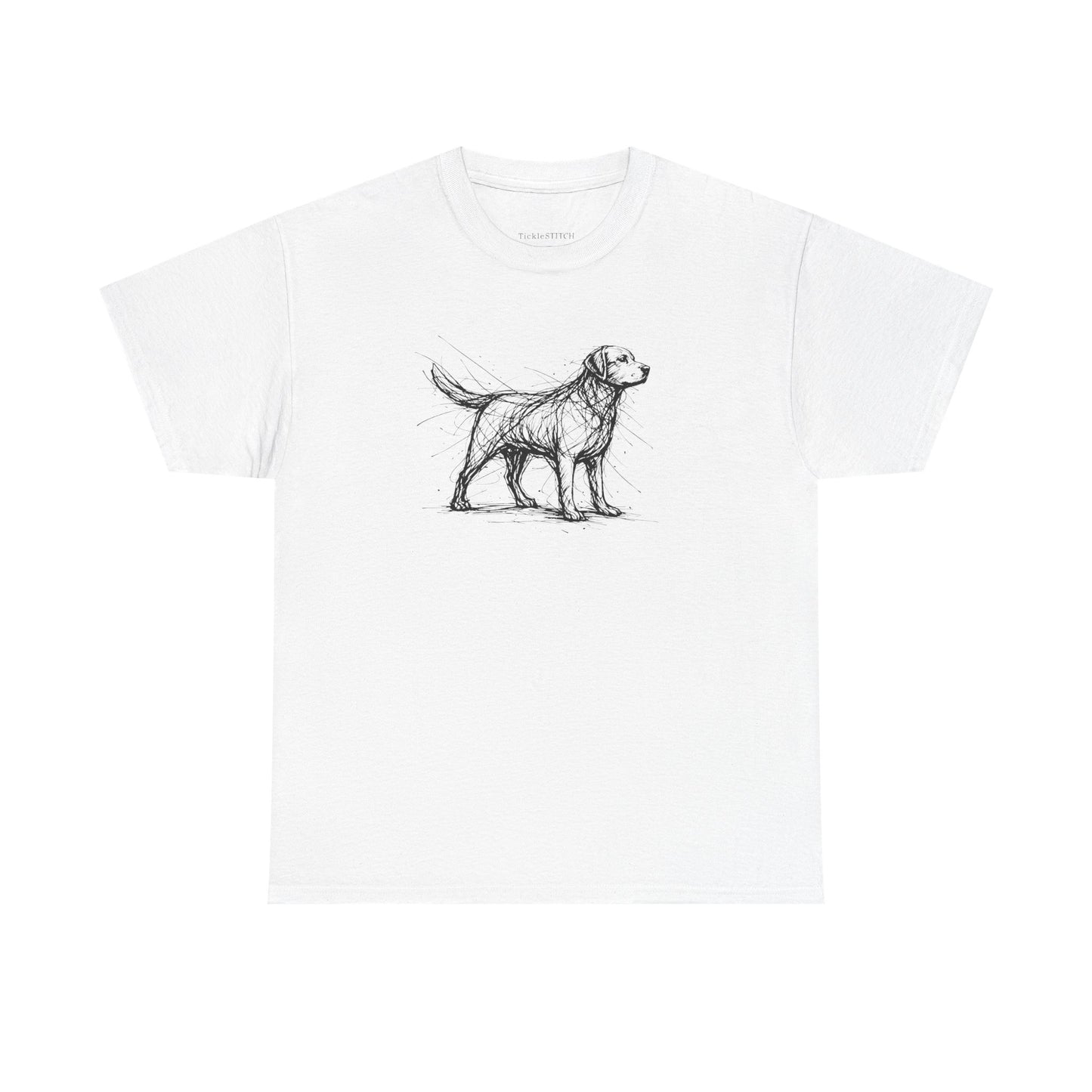 Labrador Retriever Sketch Tee - Lab Lover Gift for Dog Owners