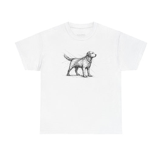 Labrador Retriever Sketch Tee - Lab Lover Gift for Dog Owners
