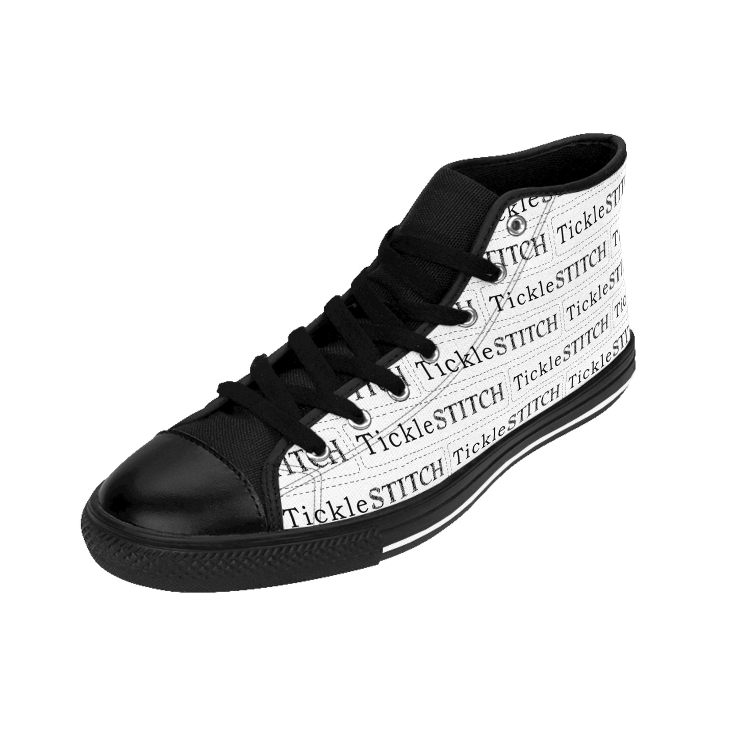 Tickle Stitch Logo Footwear – "Walk the Fun Way!". Women's Classic Sneakers