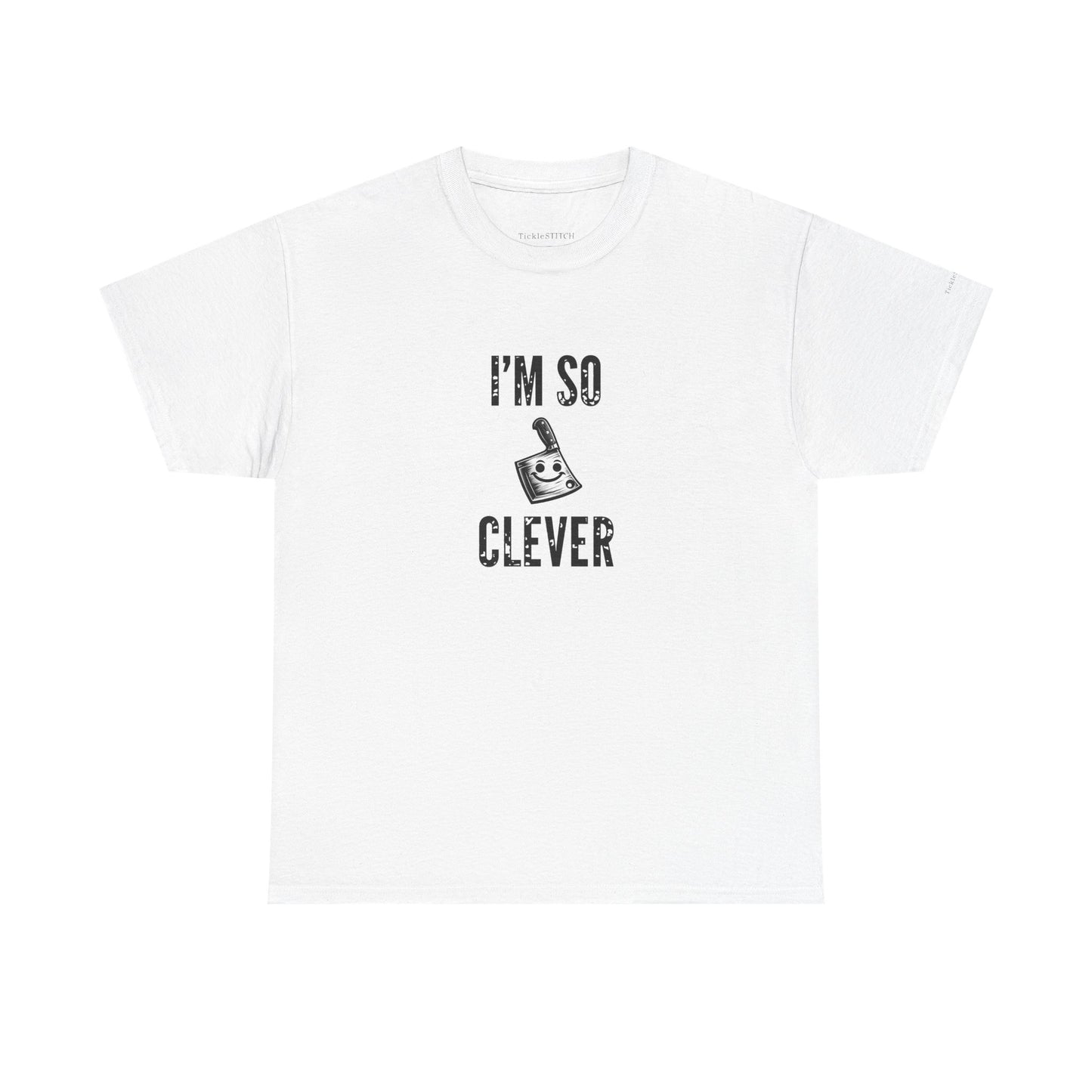 Clever Cleaver Butcher Knife Pun Culinary School Chef Humor Gift