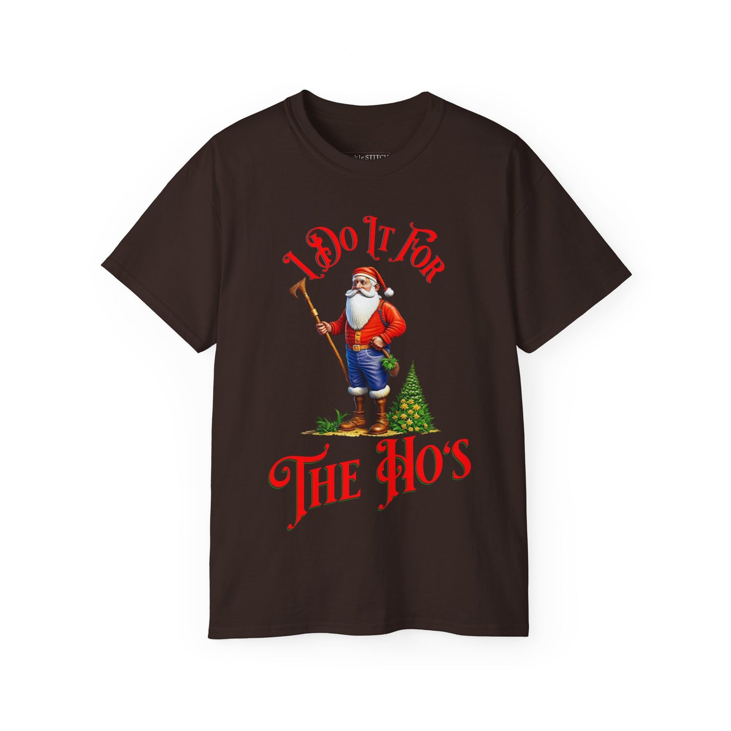 Sarcastic Santa Christmas T-Shirt | Funny Holiday Party Apparel