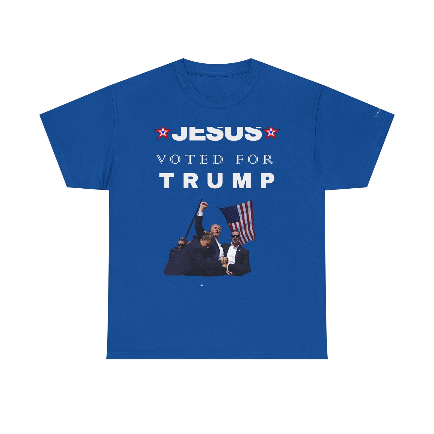 Jesus Voted Trump July 13th MAGA Supporter Christian Conservative T-Sh