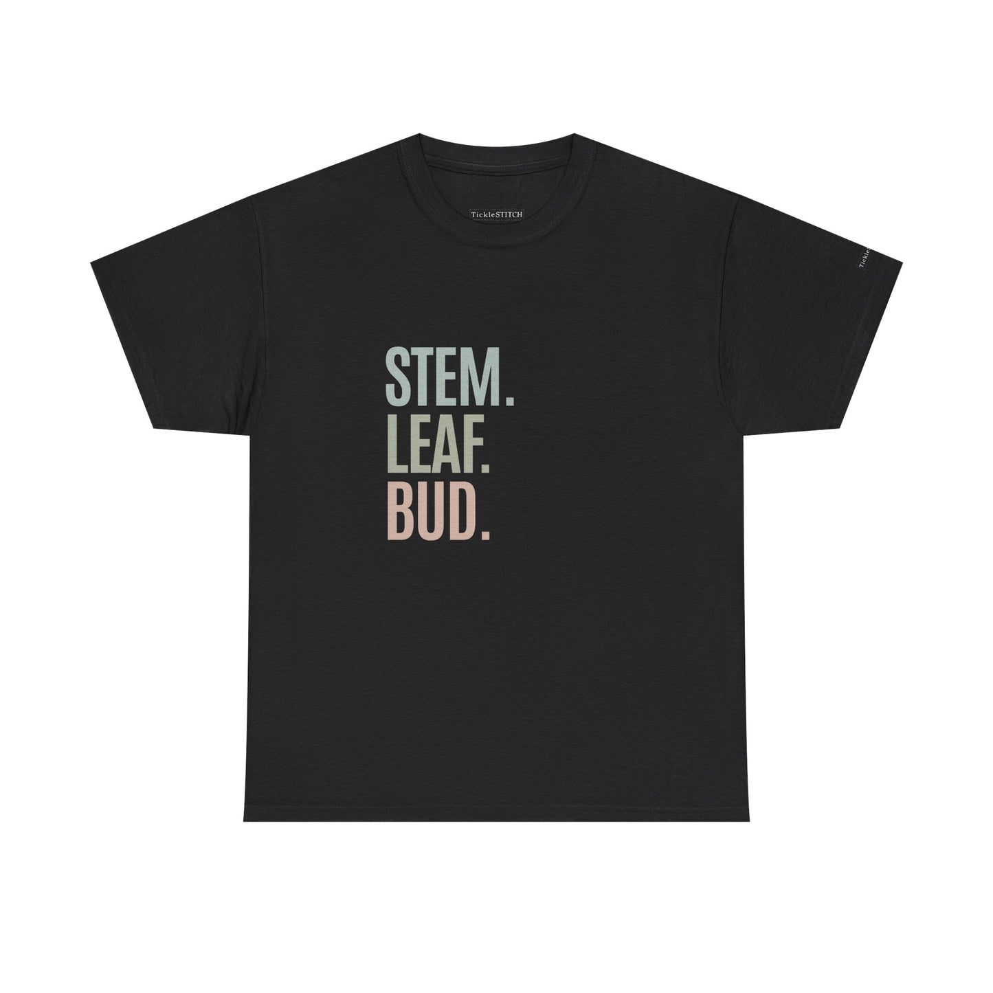 Stem. Leaf. Bud. Essential Plant Anatomy Botanical Structure Tee