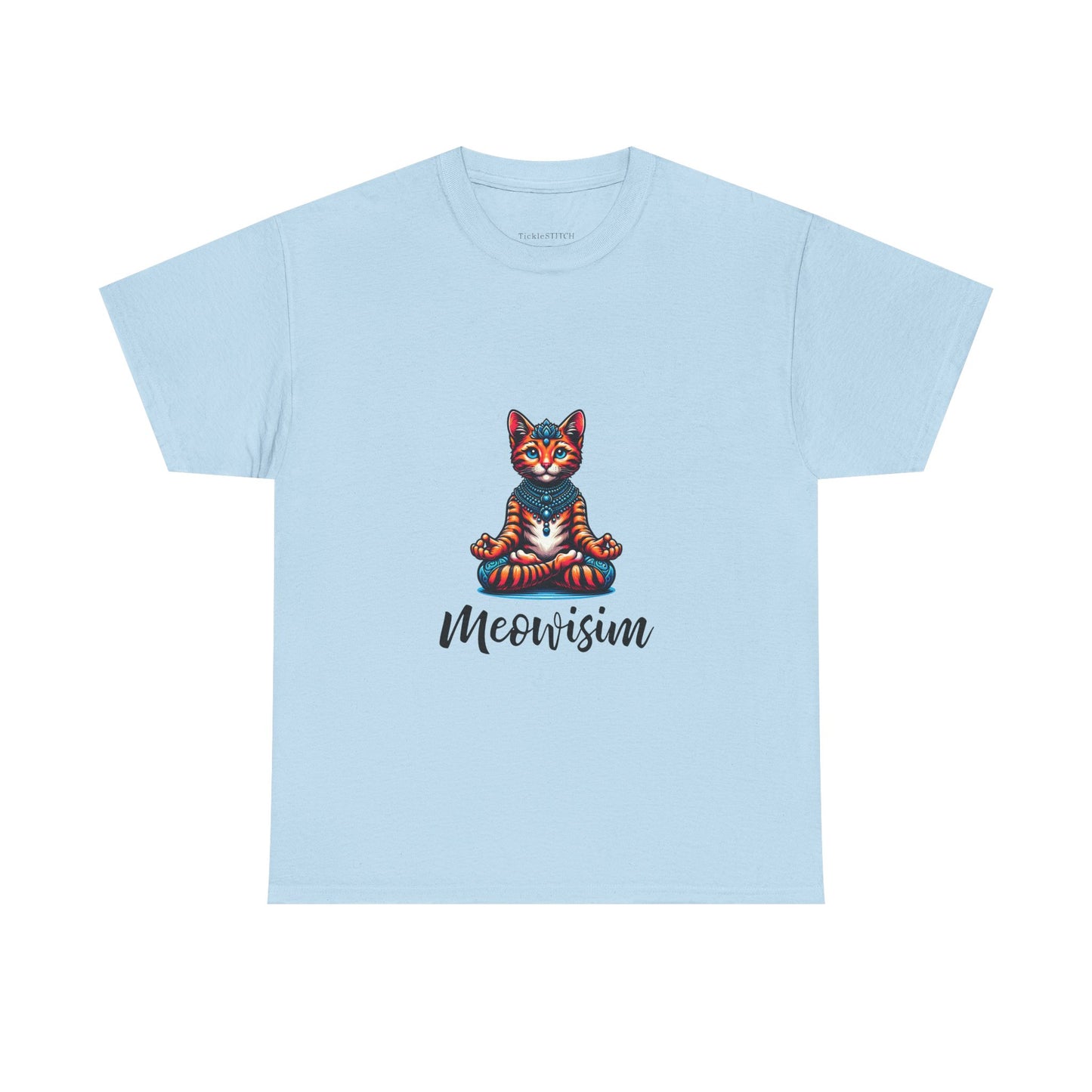 Purr Meowisim Orange Kitty Cat Humor Tabby Feline Apparel Gift