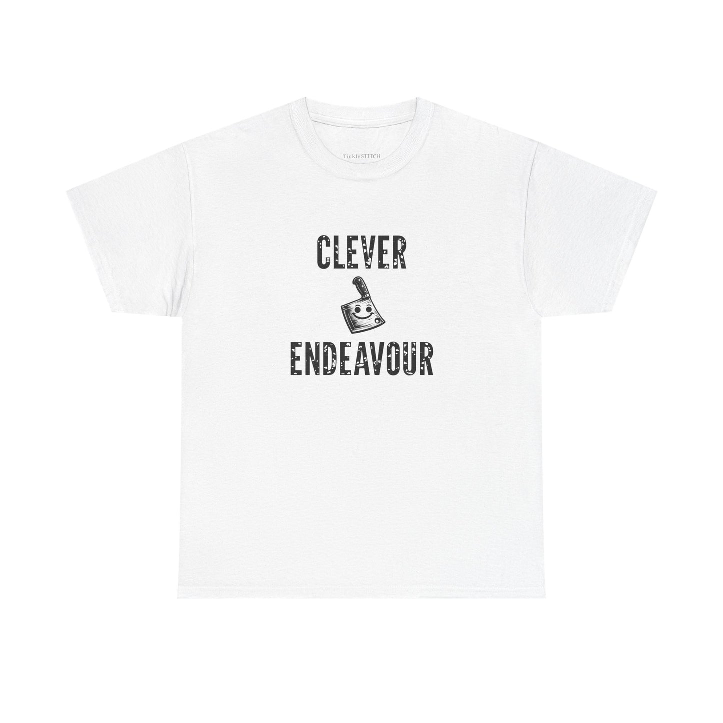 Clever Endeavour Cleaver Funny Butcher Knife Humor Chef Gift