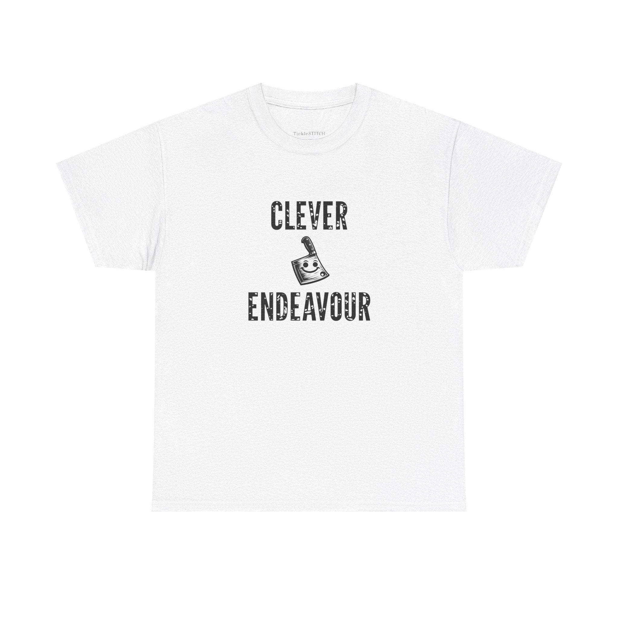 Clever Endeavour Cleaver Funny Butcher Knife Humor Chef Gift