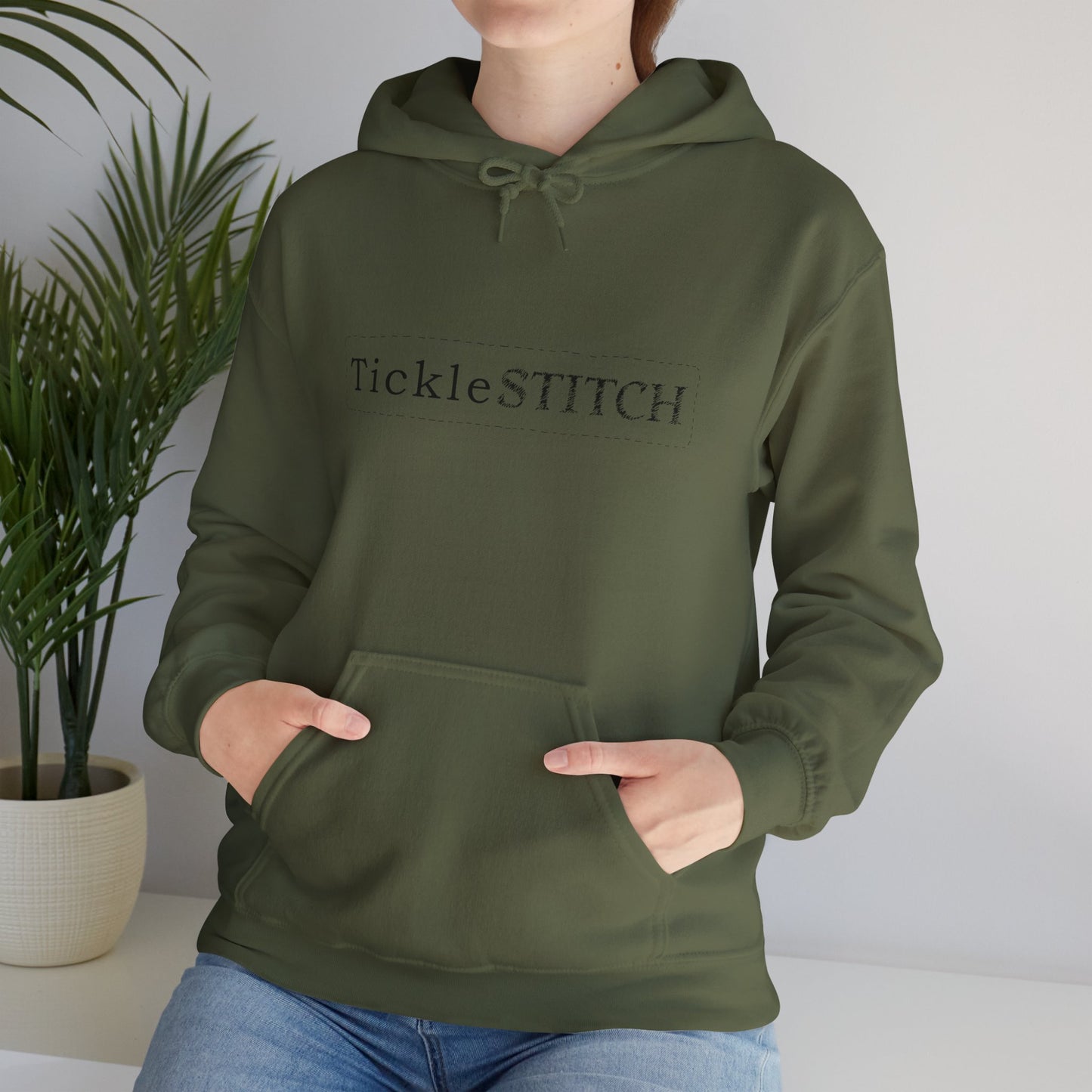 Tickle Stitch Hoodies – "Hood Up, Humor On!" Unisex Heavy Blend™ Hooded Sweatshirt