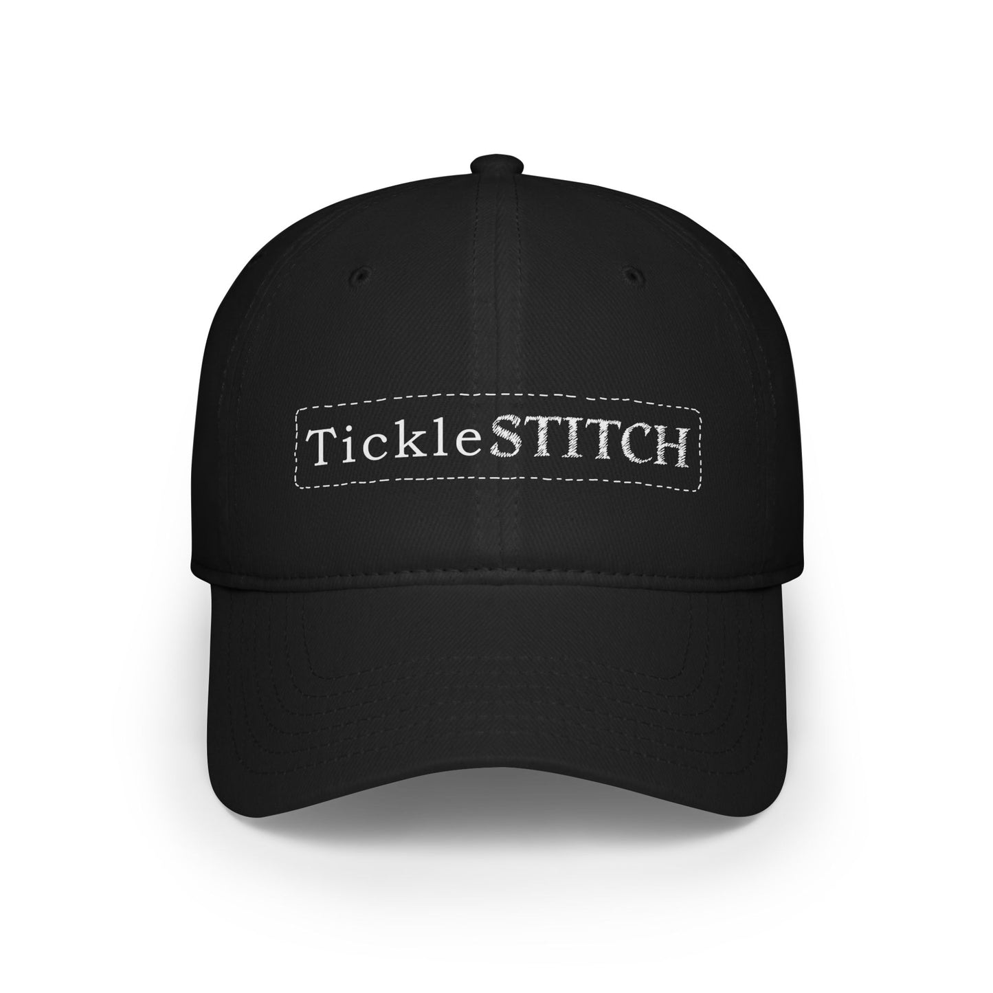 Tickle Stitch Logo Hats – "Cap-tivating Style!" Low Profile Baseball Cap