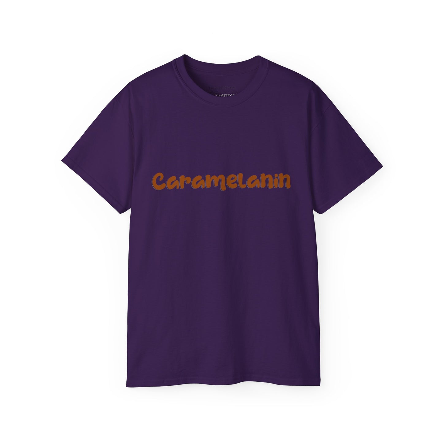 Caramelanin. Caramel Melanin. Caramelanin. Women's Cotton Funny T-shirt