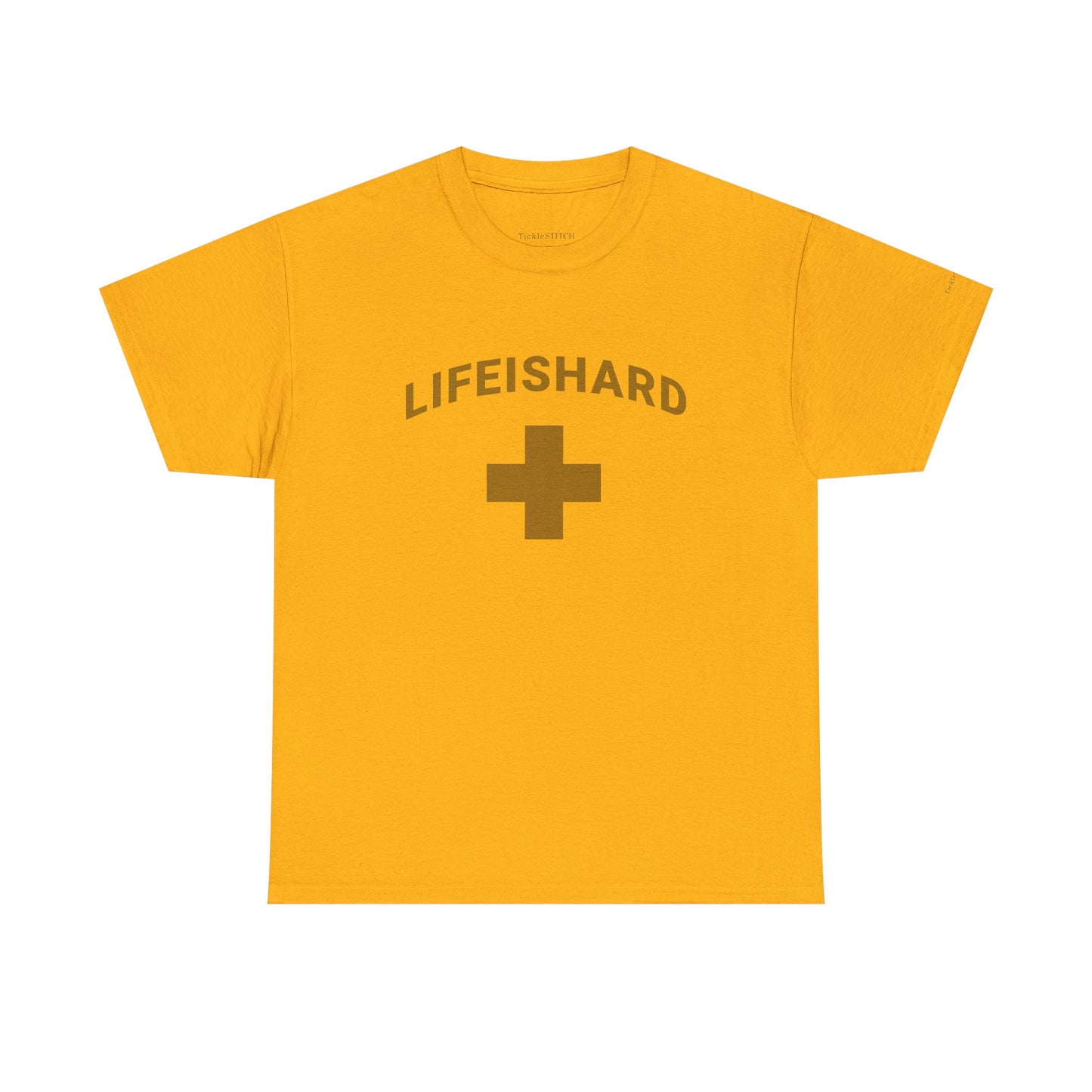 LIFEISHARD Lifeguard Parody - Sarcastic Life Struggles Humor Tee