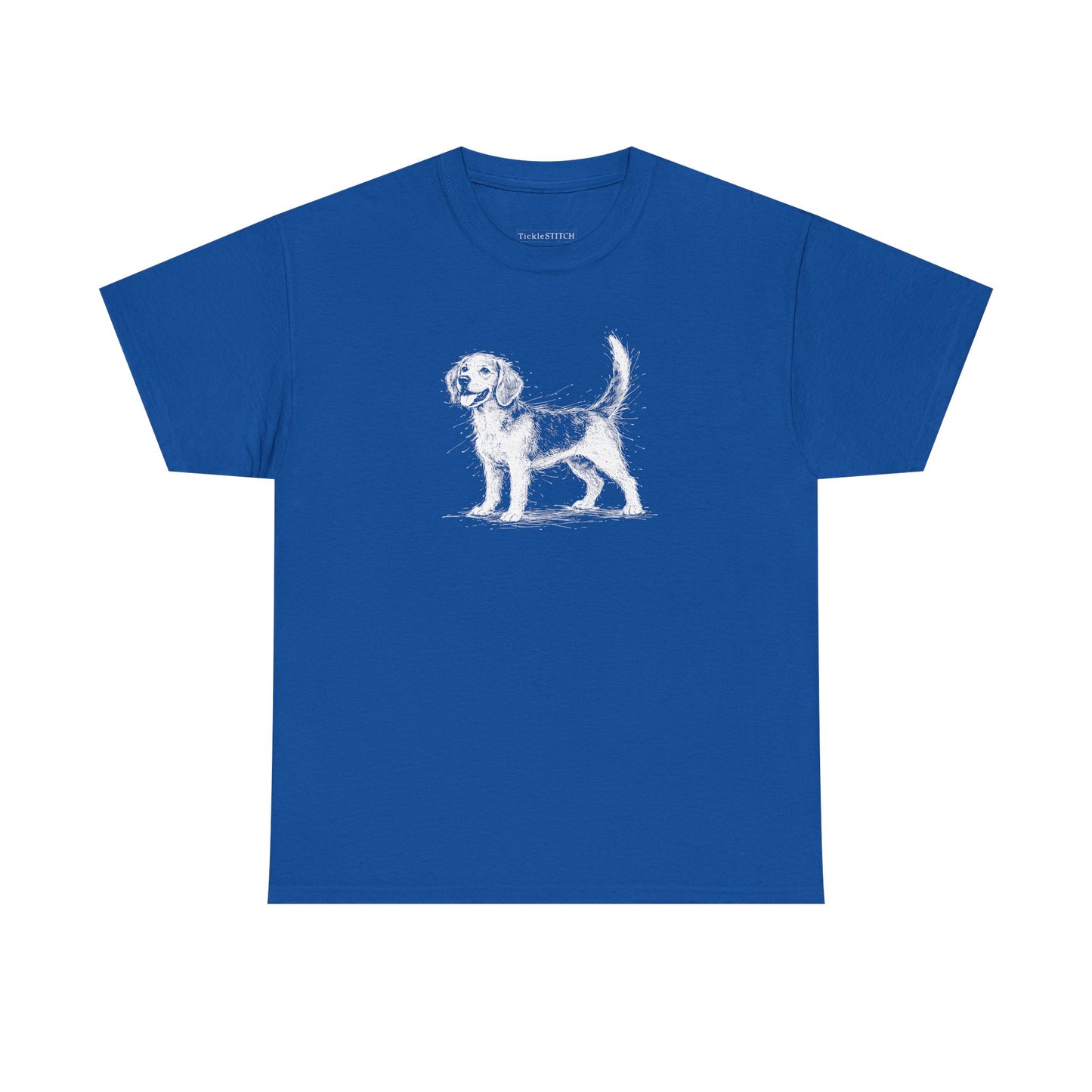 Beagle Sketch Art Shirt for Dog Lovers - Hound Dog Tee Gift