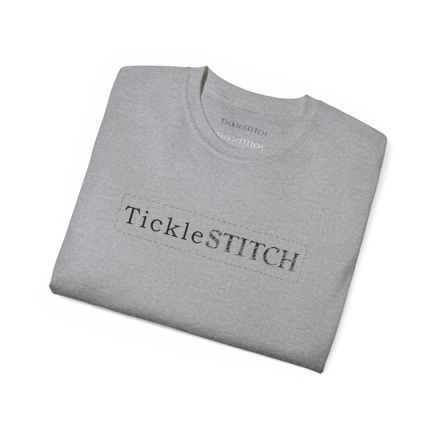 Tickle Stitch Logo Unisex Cotton T-Shirt