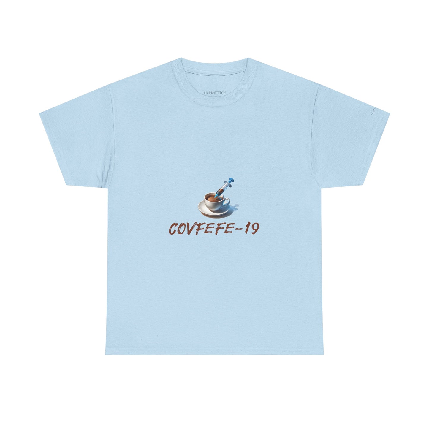 Covid Coffee Covfefe-19 Pandemic Humor Coffee Lover T-Shirt
