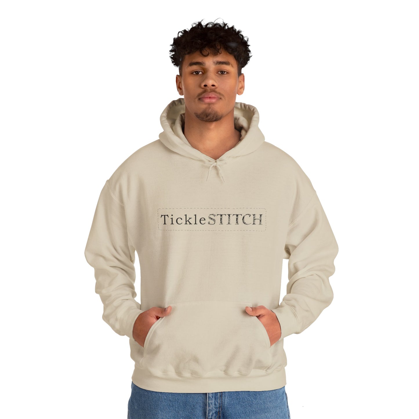 Tickle Stitch Hoodies – "Hood Up, Humor On!" Unisex Heavy Blend™ Hooded Sweatshirt