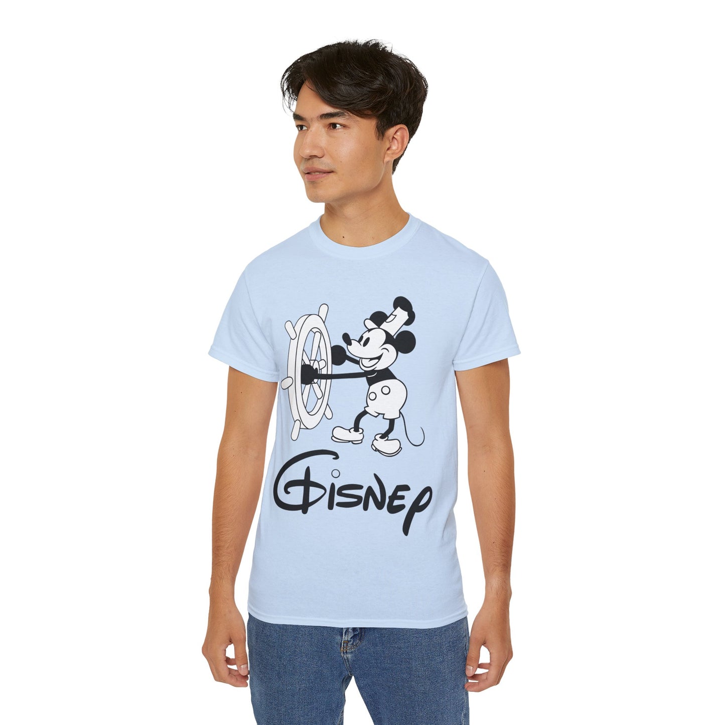 GISNEP Mouse Funny Humorous Sarcastic Mocking Unisex Cotton Funny T-shirt