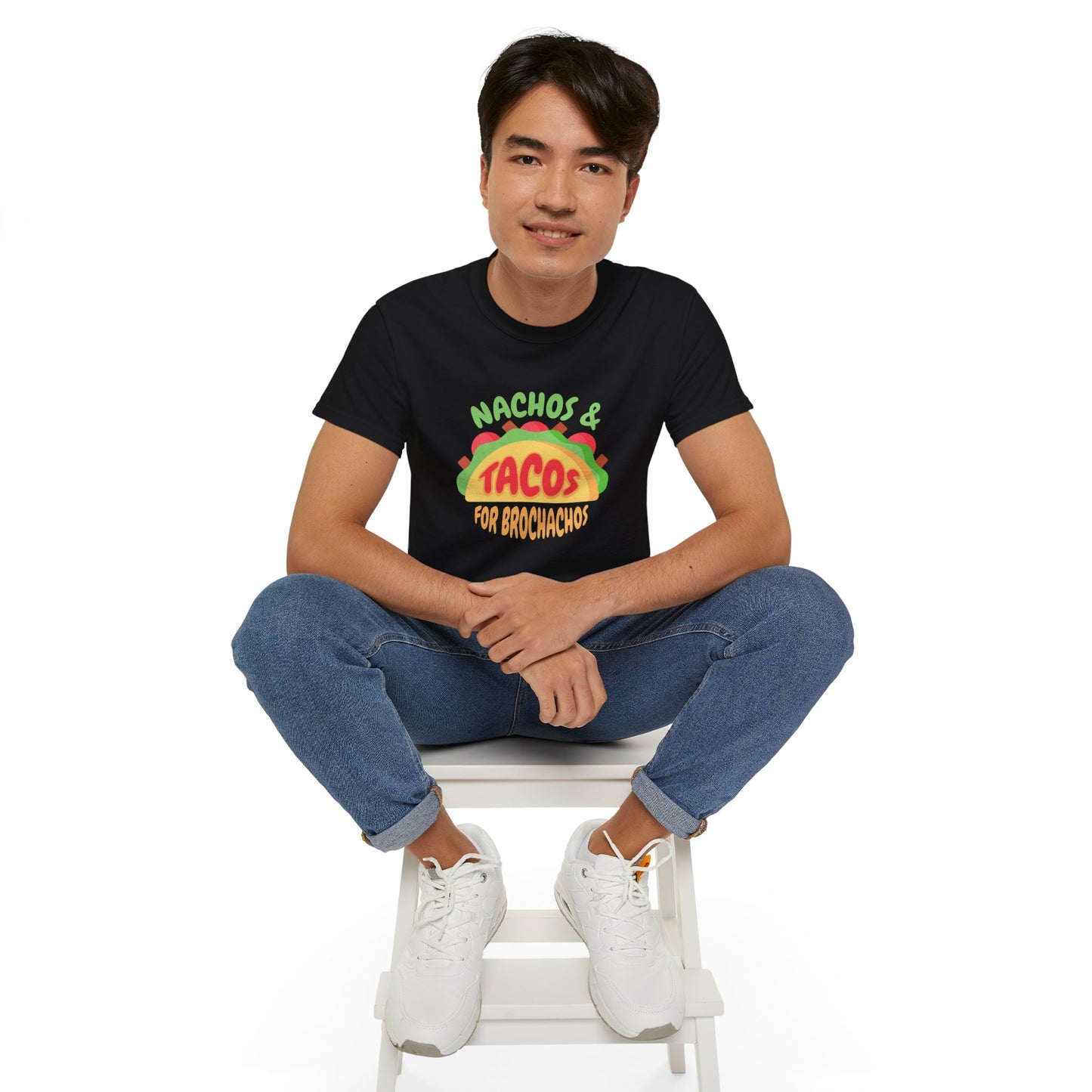 Nachos & Taco BroChacho Tee – Funny Snack Lover Apparel for Him