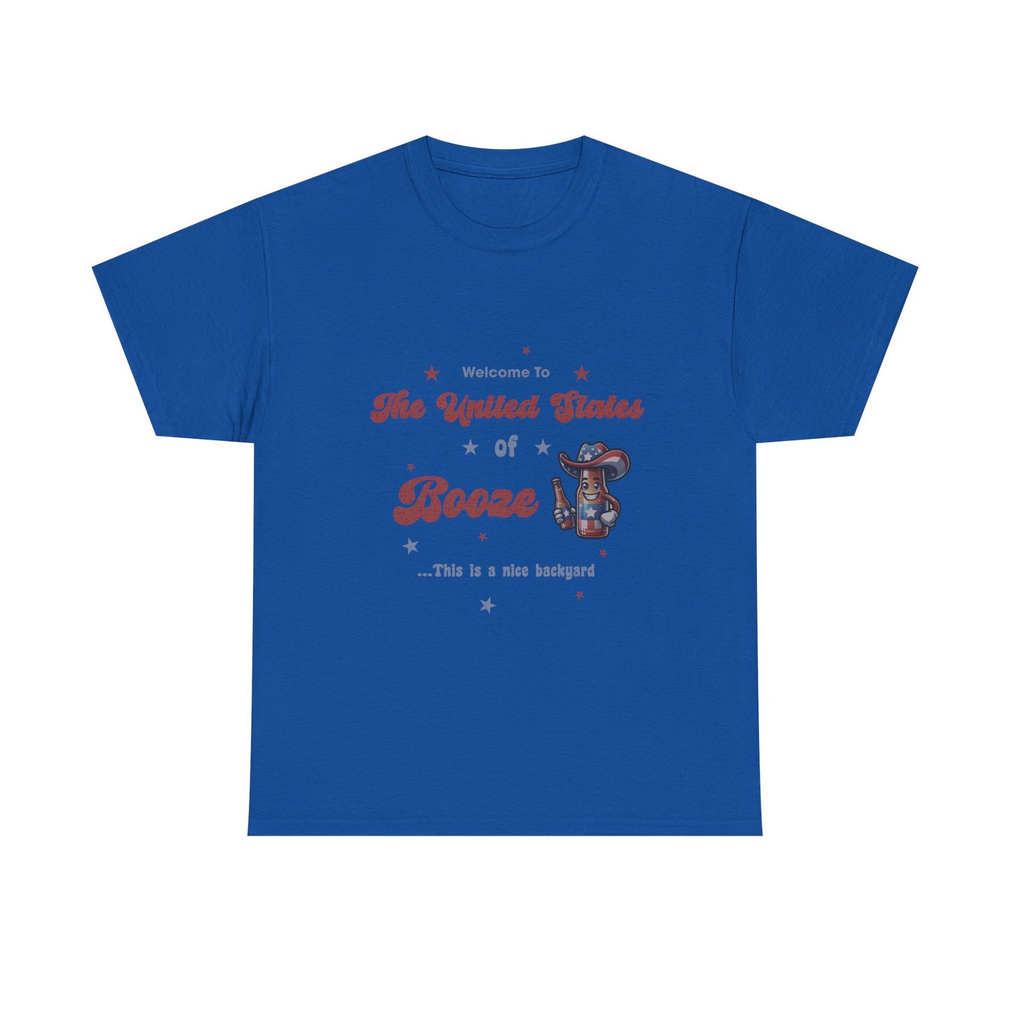 United States of Booze Patriotic Drinking T-Shirt for American Celebra