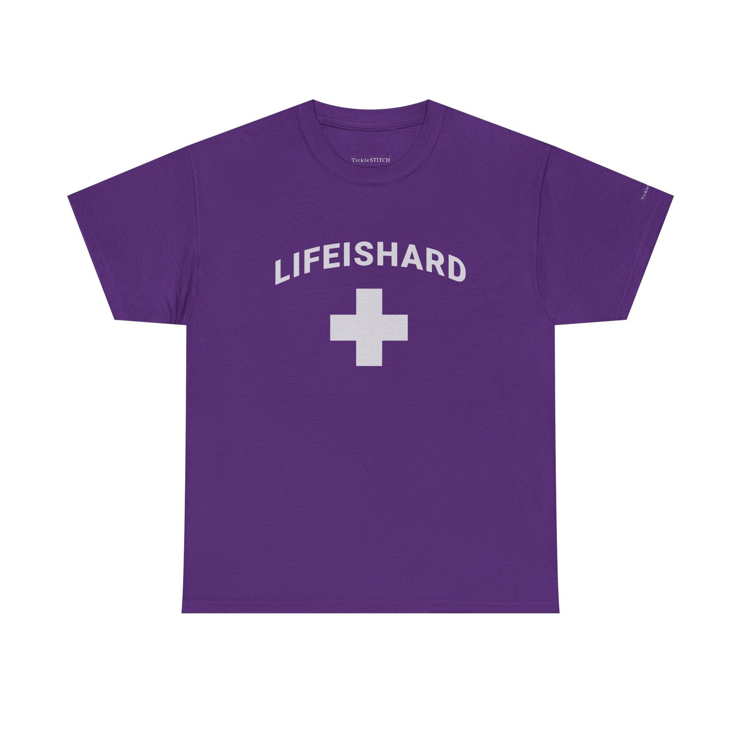 LIFEISHARD Lifeguard Parody - Sarcastic Life Struggles Humor Tee