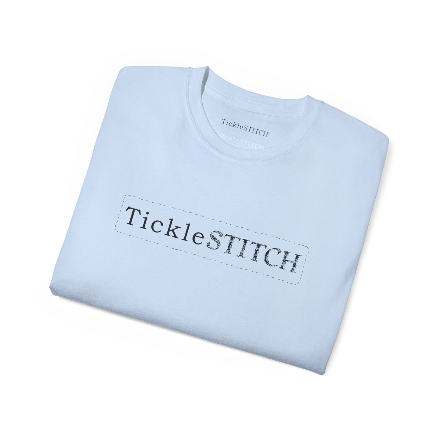 Tickle Stitch Logo Unisex Cotton T-Shirt