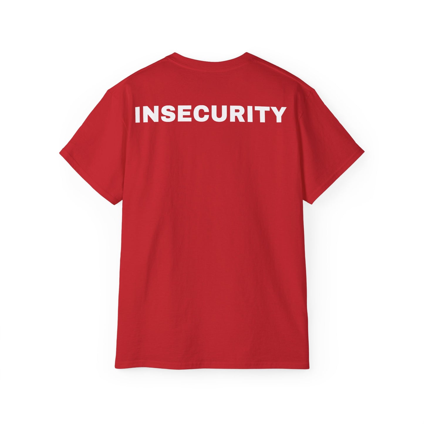Insecurity Guard Amusing Tee – Self-Doubt & Anxiety Humor Apparel