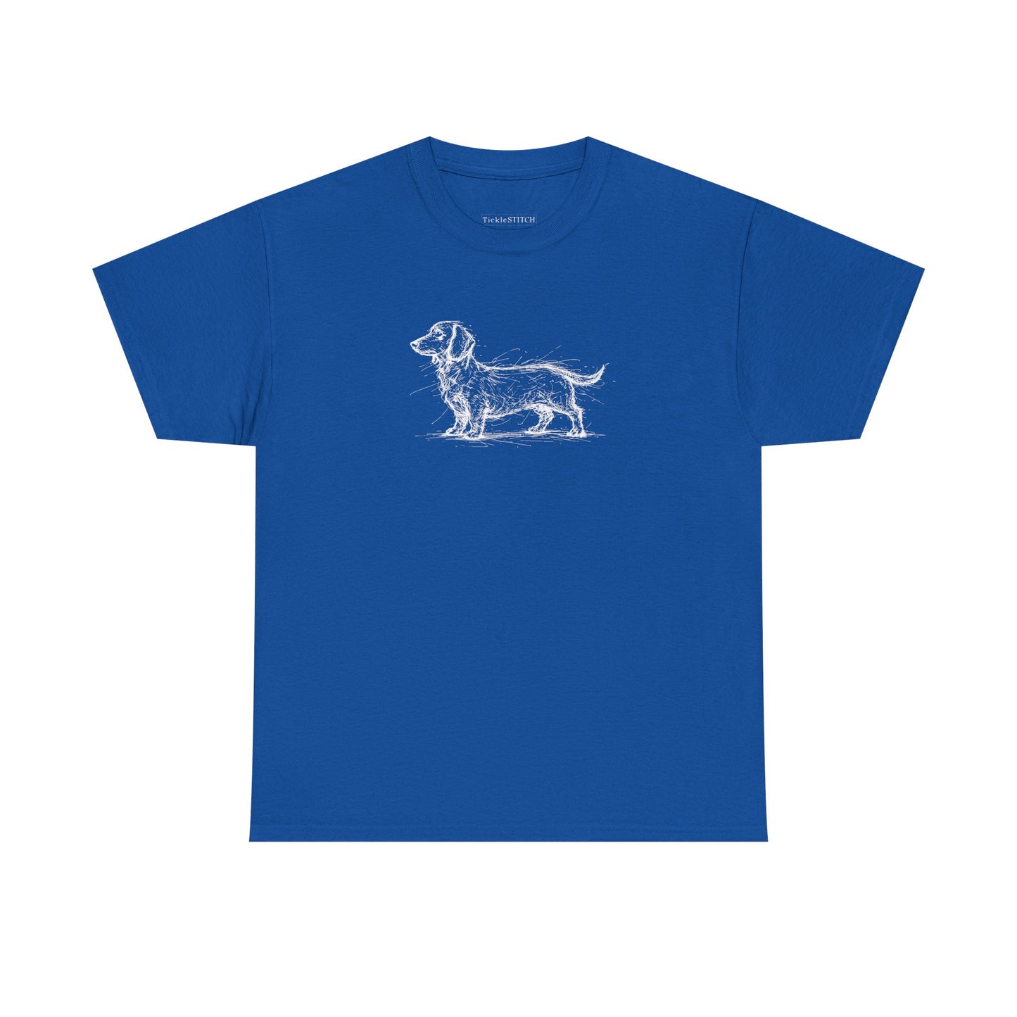 Dachshund Sketch Art Tee for Wiener Dog Lovers & Doxie Moms